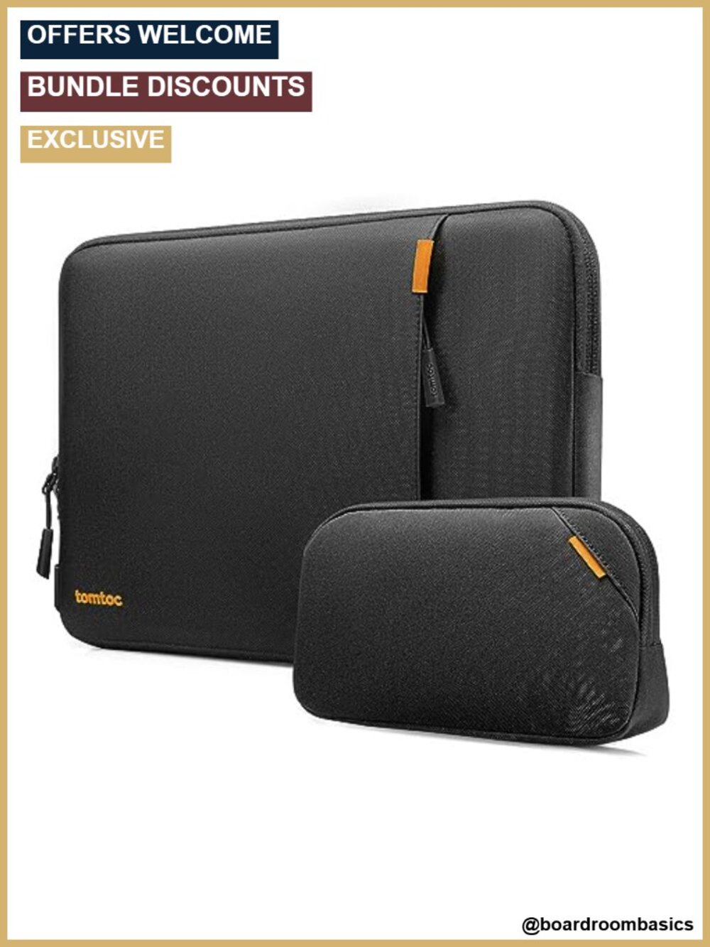 tomtoc 360 Protective Laptop Sleeve Kit for 14-inch MacBook Pro M5 Pro/Max,